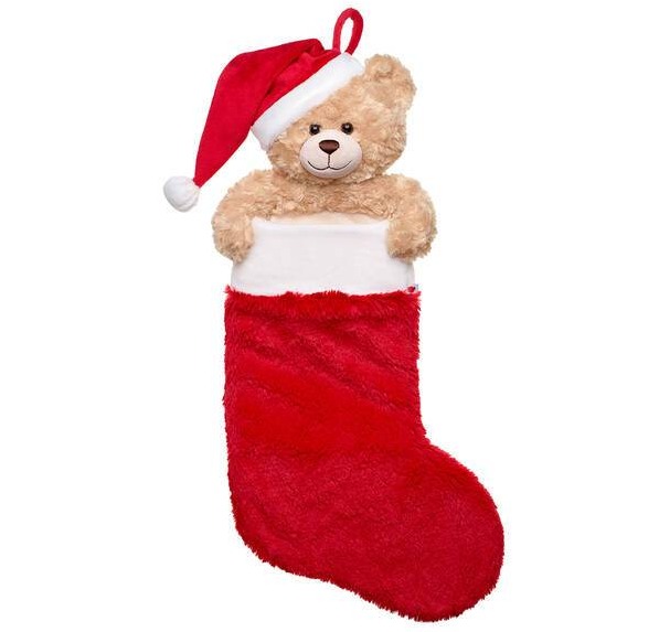 This Christmas stocking is only available on Build-a-Bear's website