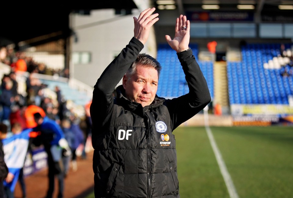 Darren Ferguson wants a fourth promotion this season with Peterborough