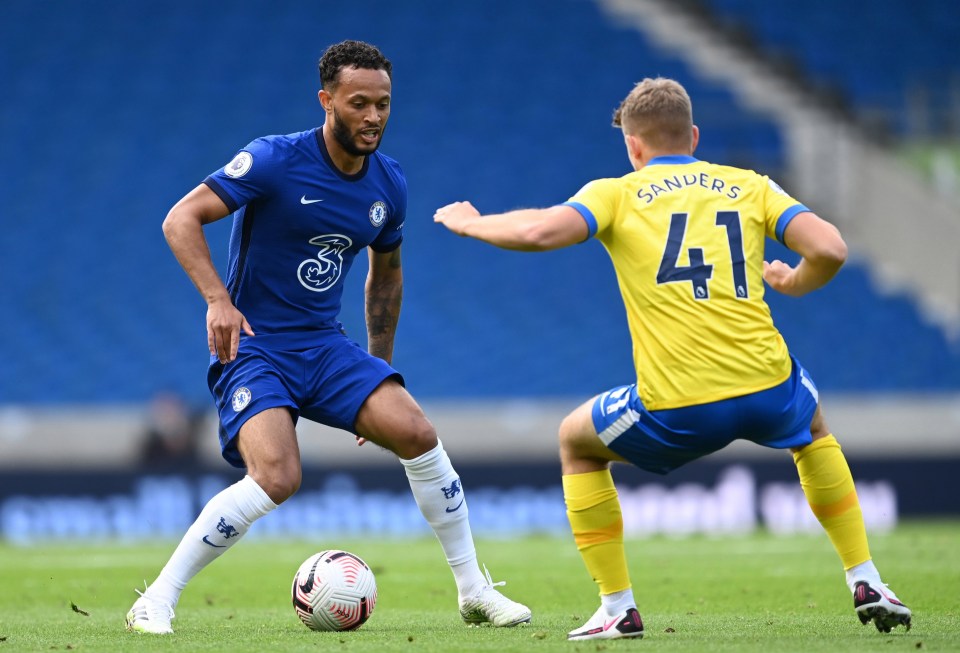 Lewis Baker made a rare appearance for Chelsea in the 2020-21 pre-season