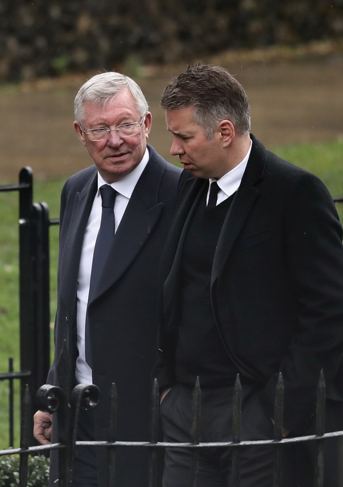 Darren has not seen his dad Sir Alex for several months because of Covid-19