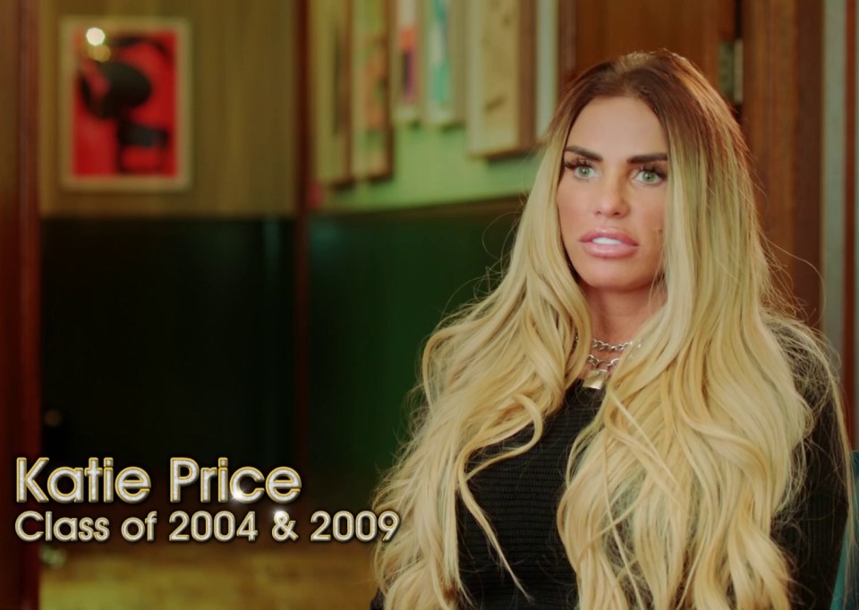 Katie Price spoke about Peter Andre on I’m A Celeb’s preview show