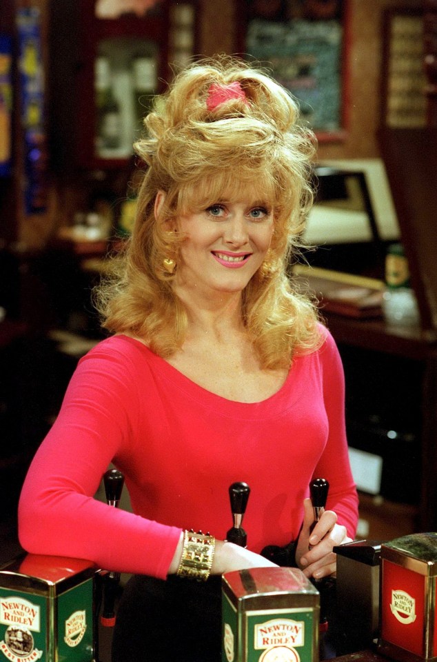 Sarah Lancashire, now 56, played Raquel Watts née Wolstenhulme on the soap