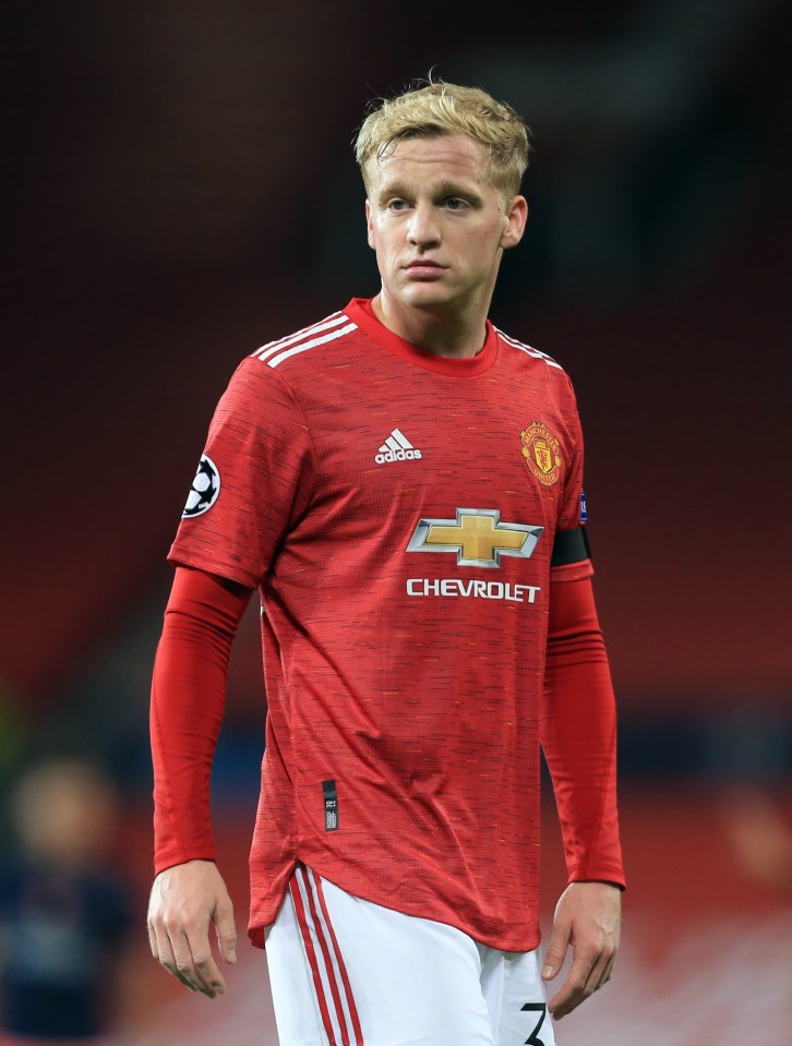 Juventus are reportedly plotting a swoop to sign Donny van de Beek from Manchester United