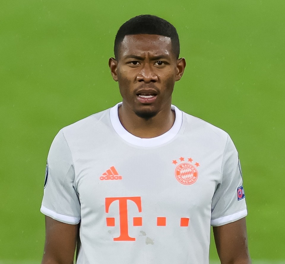 David Alaba is a target for some of European football’s biggest clubs with his Bayern Munich contract expiring next summer