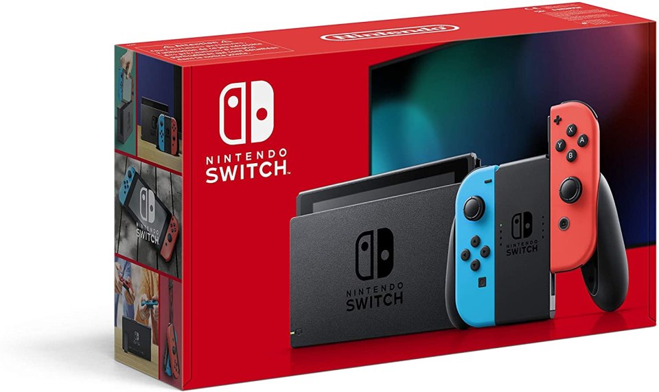 You can save £40 on a Nintendo Switch console but games aren't included 