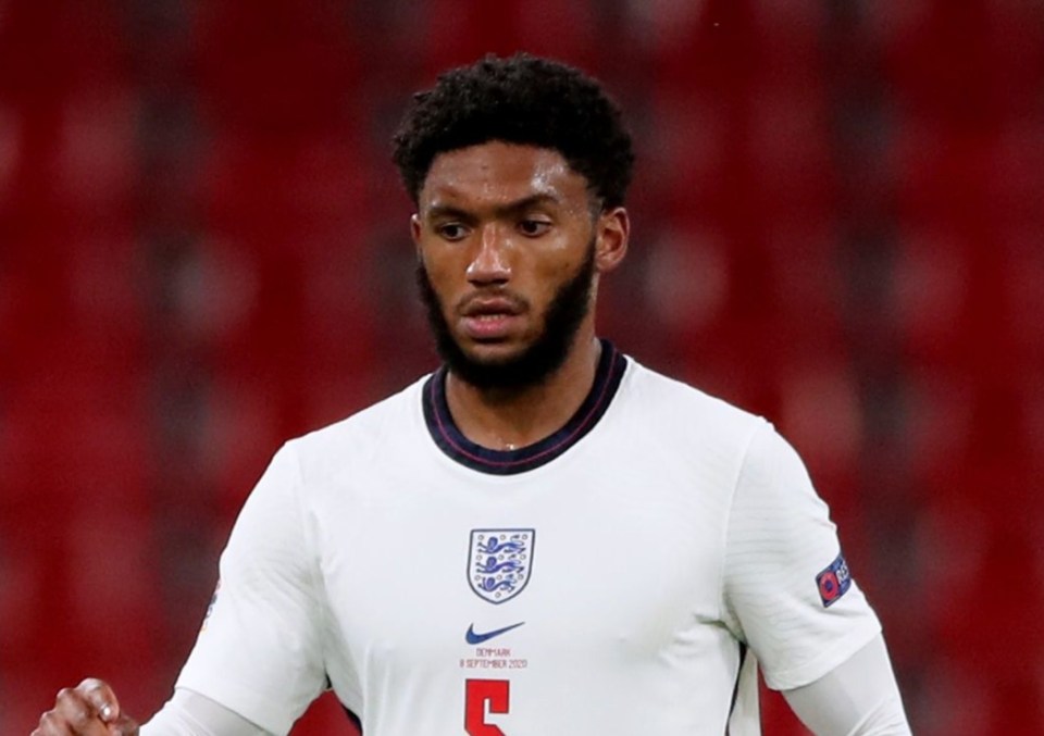 Joe Gomez picked up the injury on England duty this week