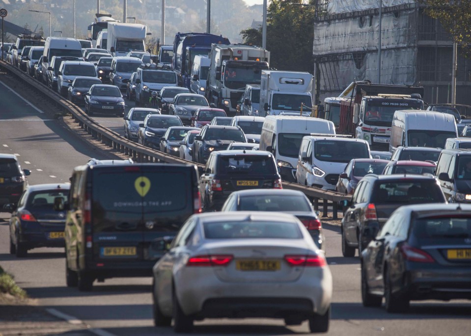 Londoners had to queue for hours as they left the capital