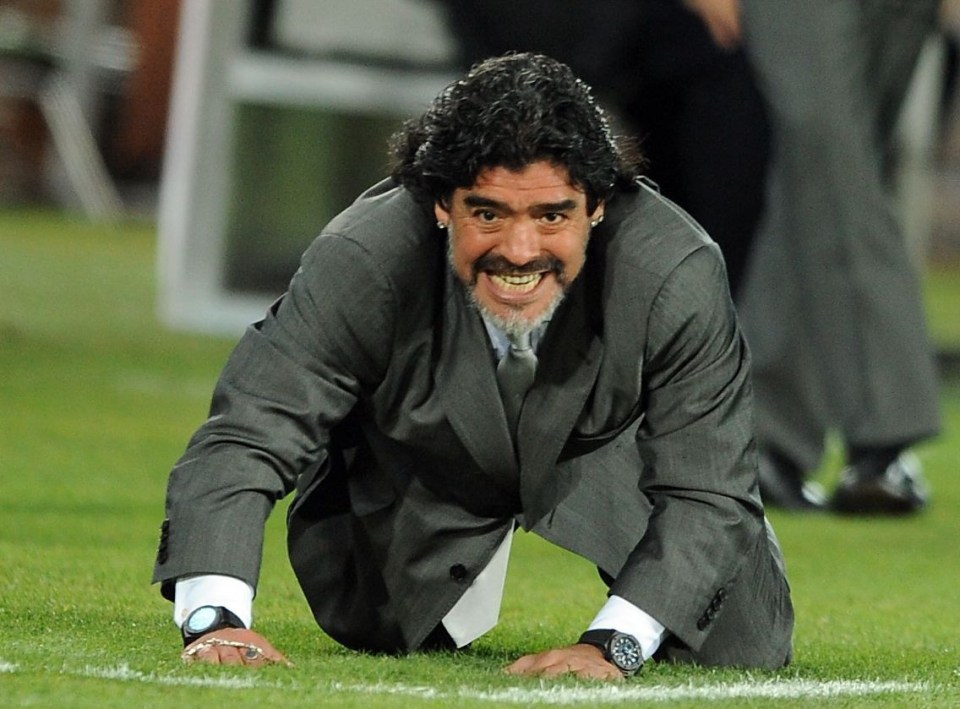 The charismatic figure (shown here as manager of Al-Wasl) had an eccentric character which also came through when he was a manager