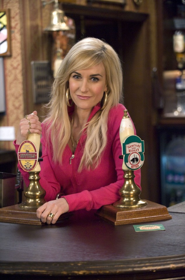 Katherine Kelly, now aged 40, played Becky McDonald née Granger 