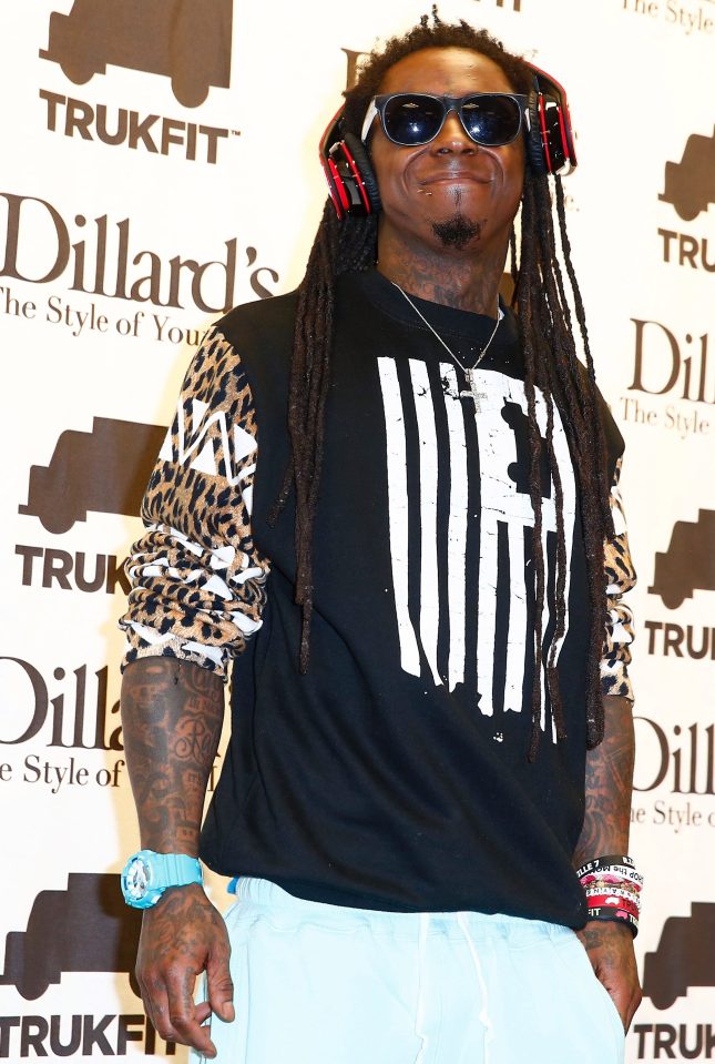 Rapper Lil Wayne has spoken of his delight at performing on the event