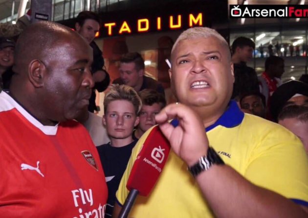 He regularly appeared on YouTube channel Arsenal Fan TV