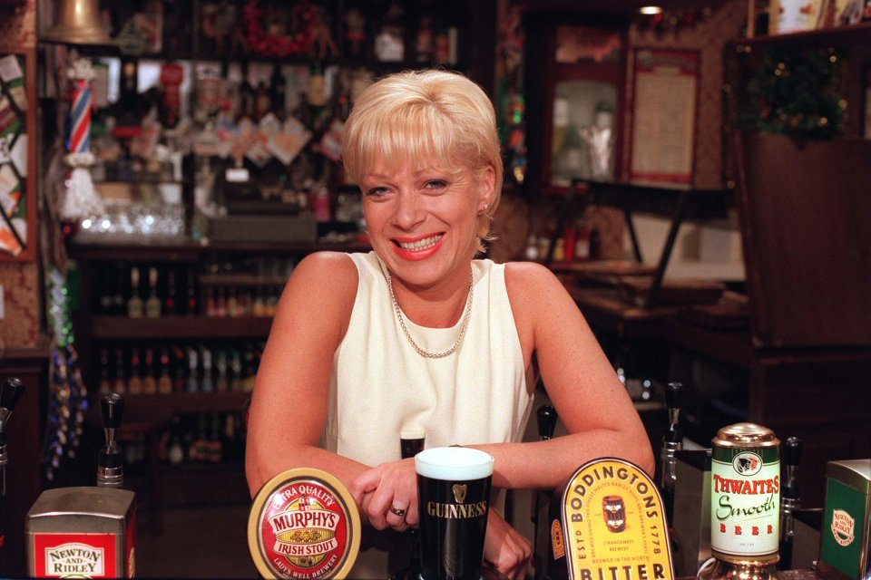 Denise Welch, now 62, played Natalie Barnes née Horrocks