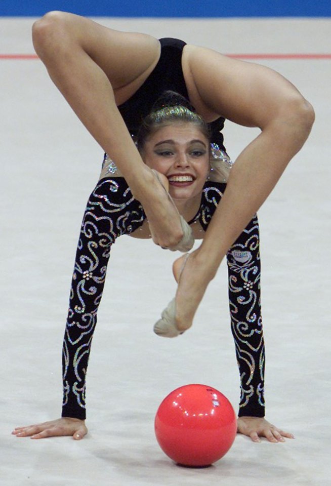 Kabaeva has been dubbed 'Russia's most flexible woman'