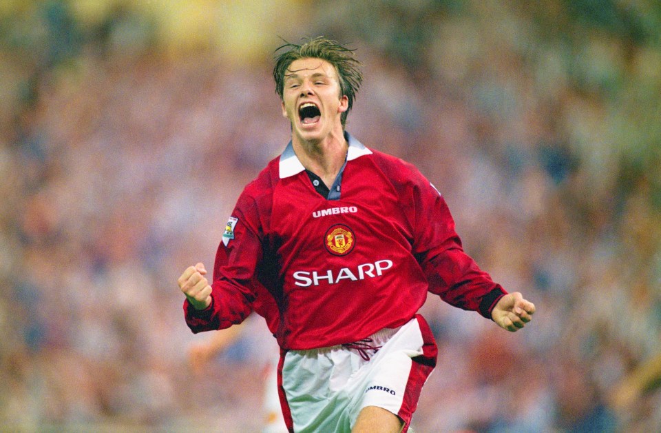 Becks earned around £100,000-a-week at Manchester United