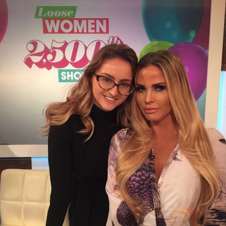 Katie Price's little sister Sophie has given birth to her first child