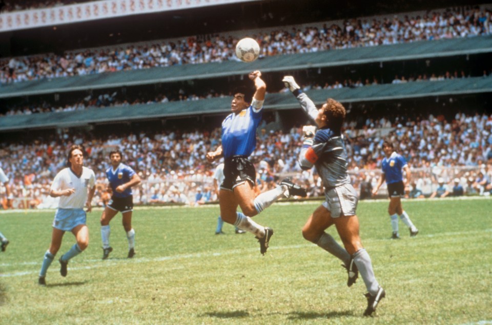 We loathed him for his handball goal against England in 1986, but we all knew it was a goal of genius