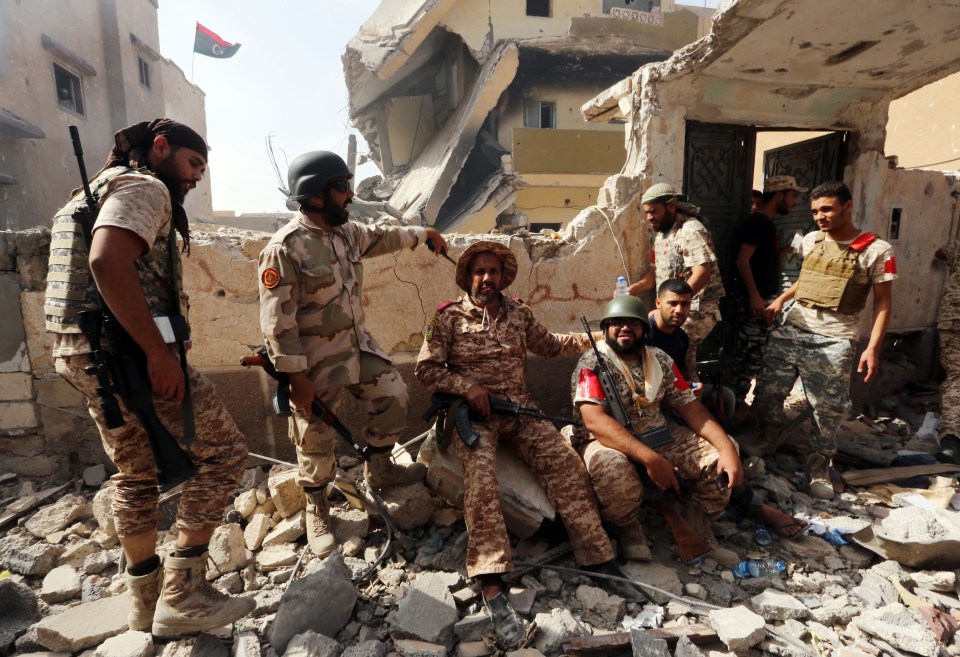 Libya’s UN-backed Government of National Accord (GNA) clearing ISIS fighters from Tripoli