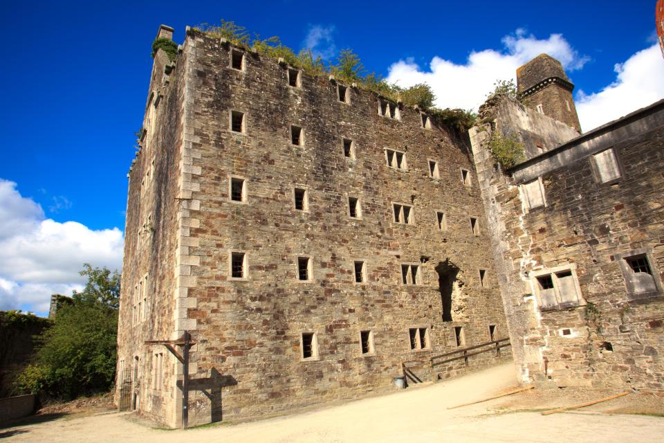 How the prison once looked, before being transformed into a hotel