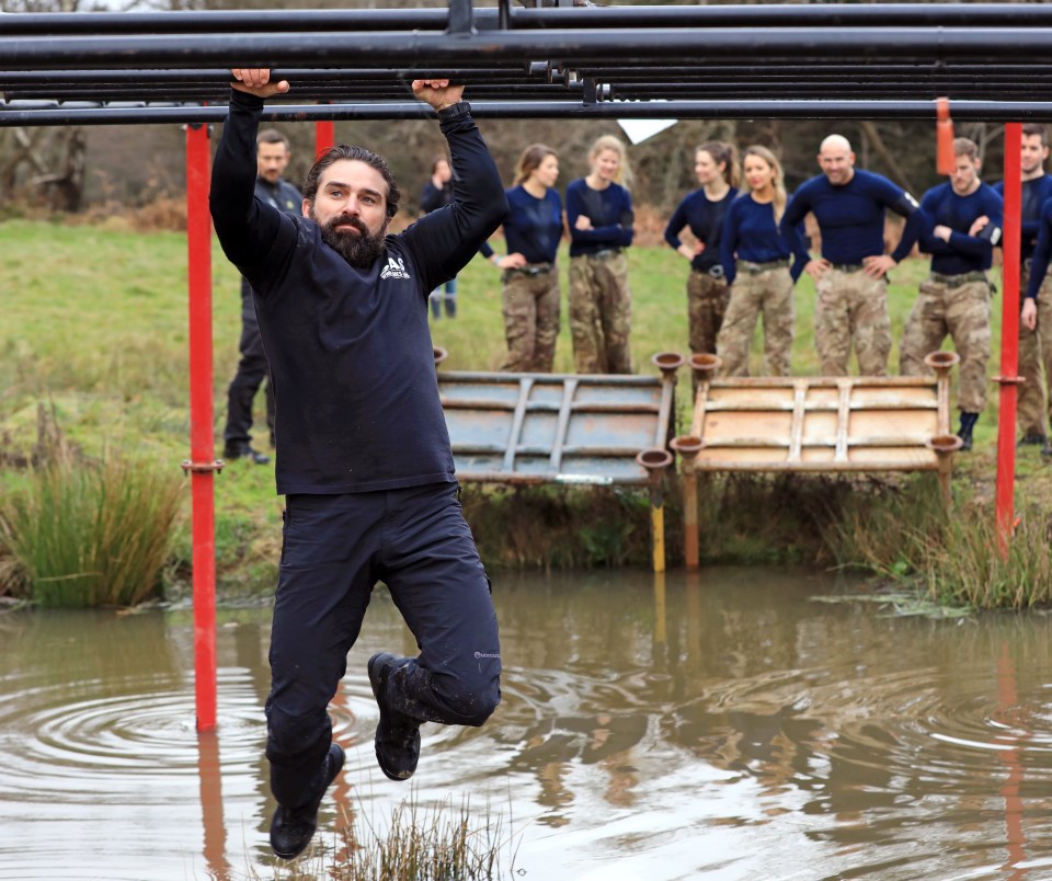  Ant shows part of the selection process on SAS: Who Dares Wins