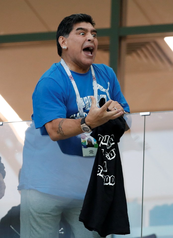 Maradona lived a full-paced life on and off the pitch