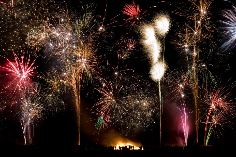 Public firework displays have been cancelled in England this year due to coronavirus lockdown