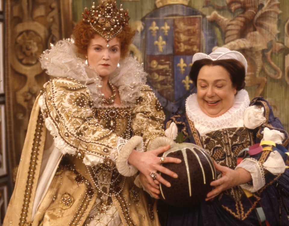 Miranda Richardson gained famous for her role as ditzy Queen Elizabeth I