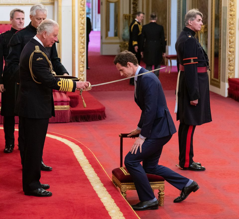 Murray was knighted in 2019 for his services to sport and charity