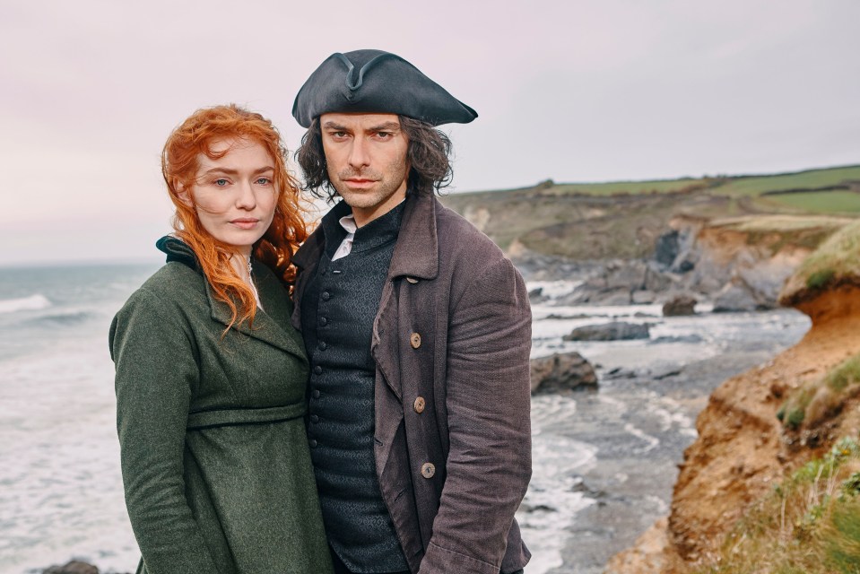 The Poldark star is glad there are no corsets involved in her new role 