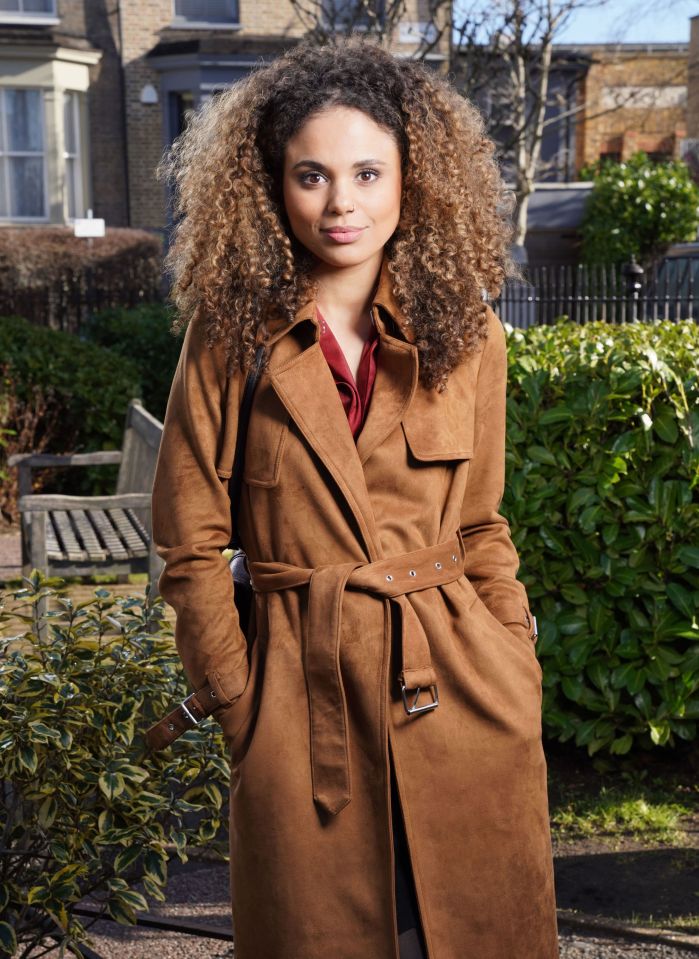 Jessica played hairdresser Chantelle Atkins on EastEnders