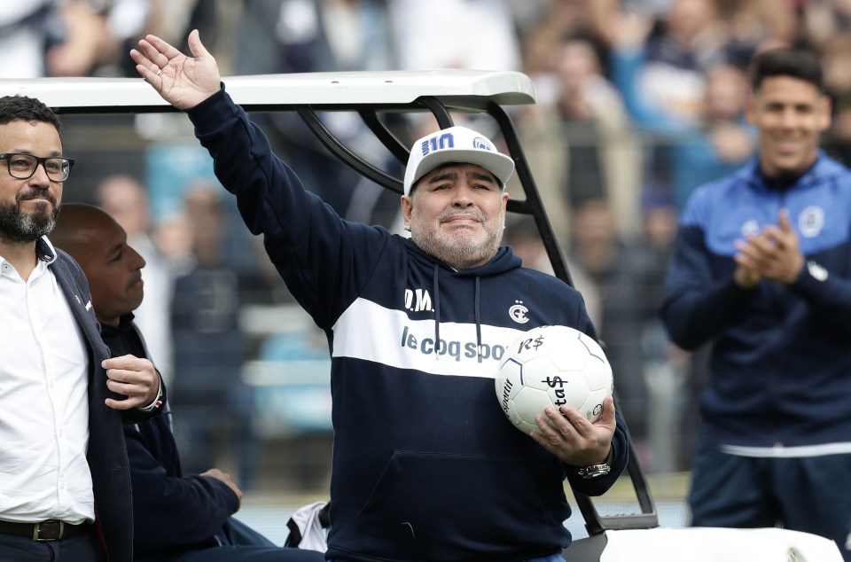 Maradona turned his hand to managing after retiring from playing