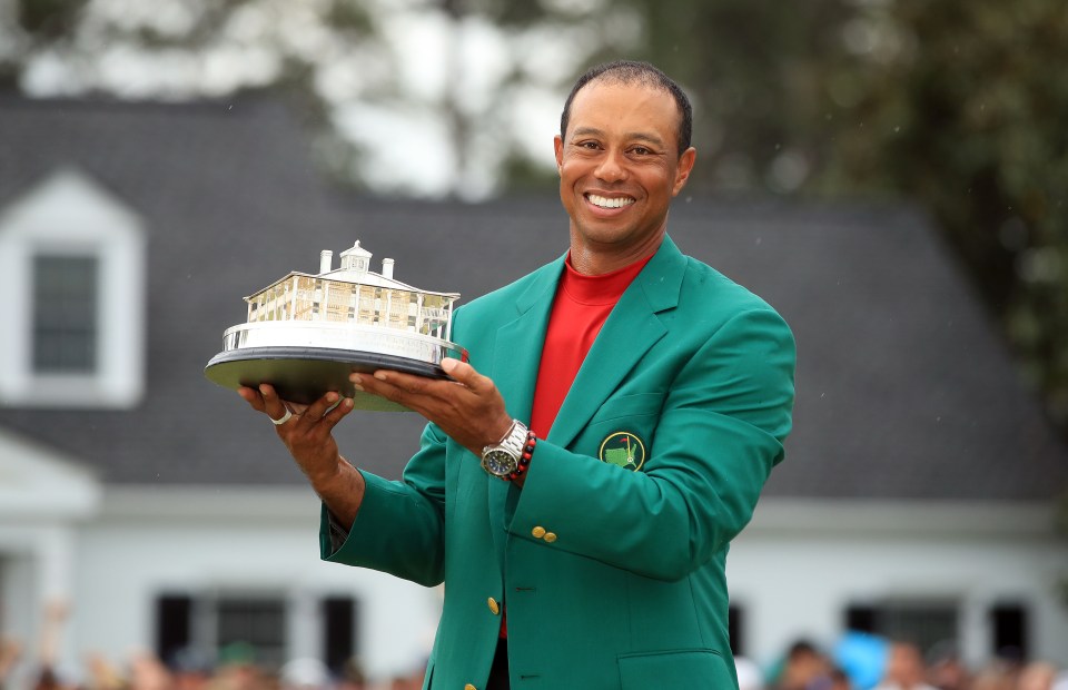 Tiger Woods held back tears as he compared his Masters wins in 1997 and 2019