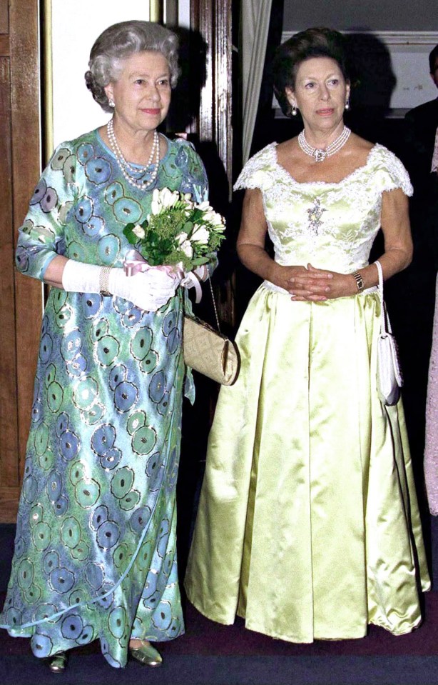 She met the Queen and Princess Margaret while visiting at the castle