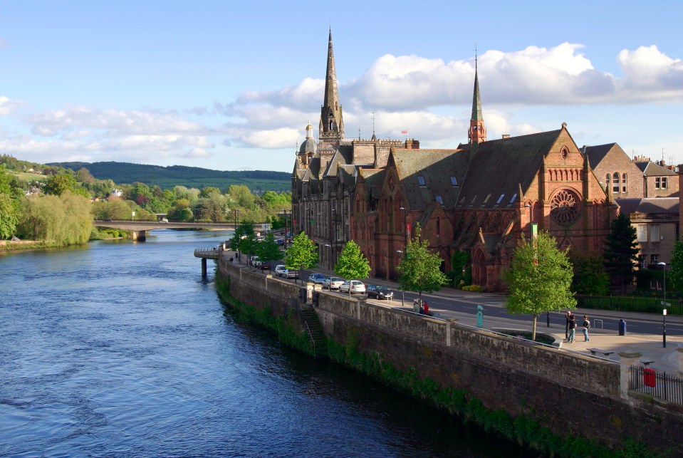 Perth was recognised as the happiest place to live in scotland