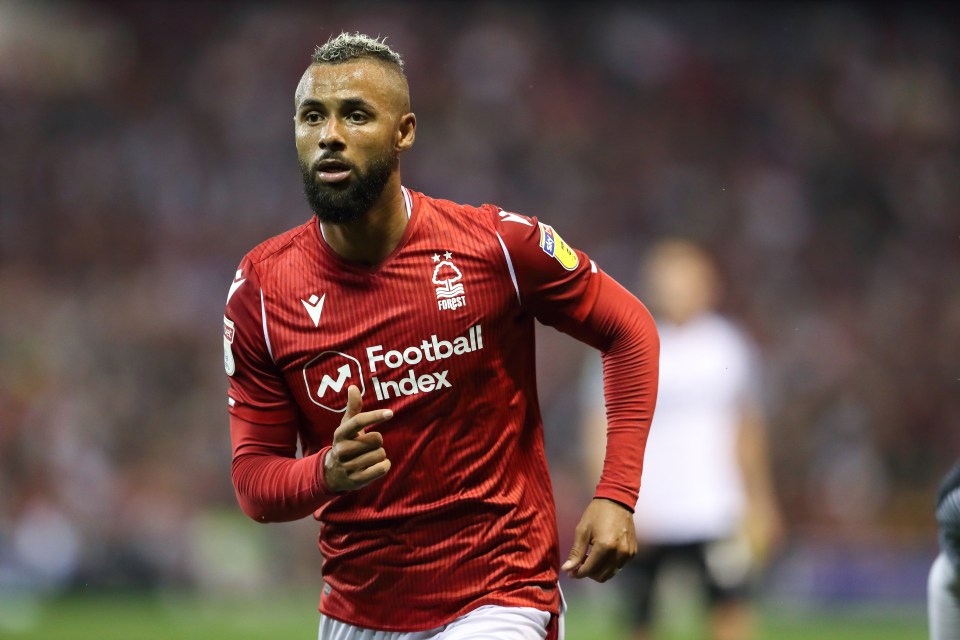 John Bostock on loan at Nottingham Forest last season, his last club