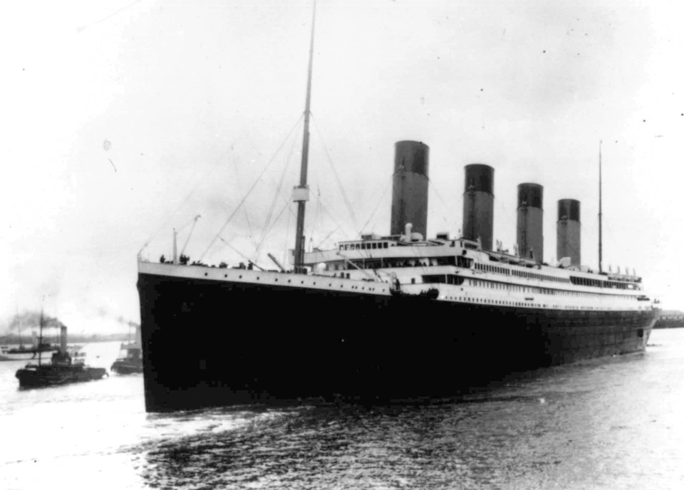 At the time, it was the world's largest passenger ship and thought to be unsinkable