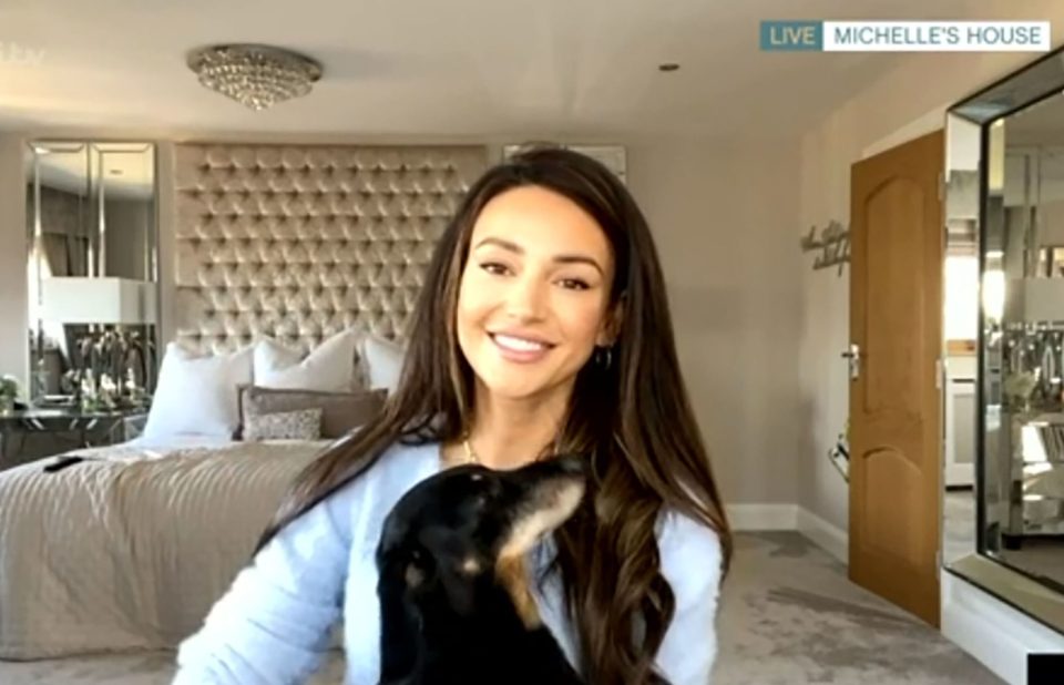 Michelle Keegan's bedroom 'looks like a posh hotel suite', our expert claimed