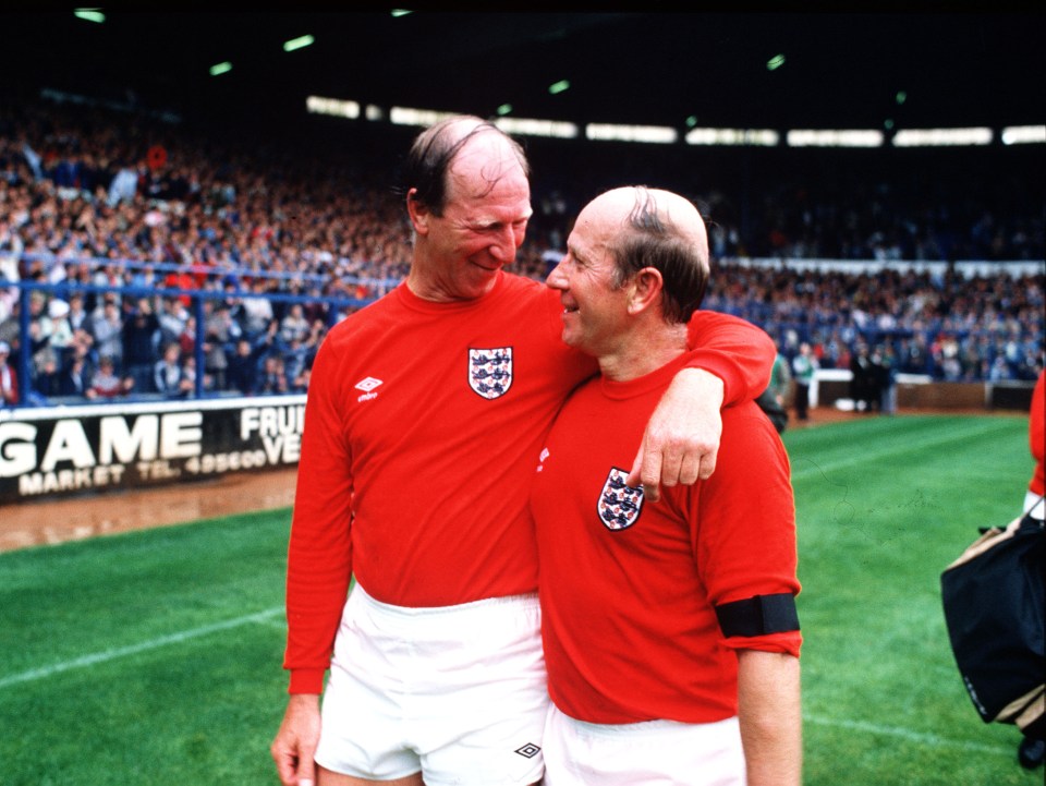 Bobby and Jack are the only pair of brothers to lift the World Cup