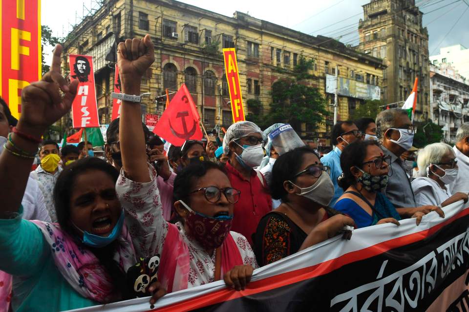 Campaigners want an end to sexual violence against women in India