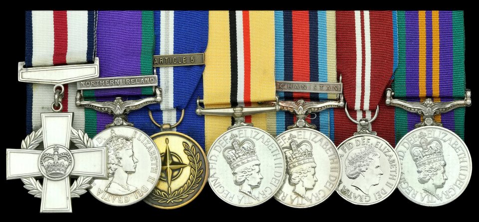 Deacon Cutterham has seven of his medals up for sale