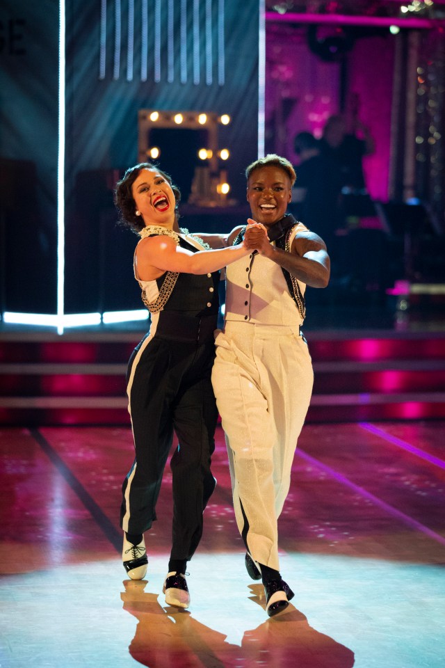 Strictly's Katya and Nicola Adams were the show's first same sex pairing