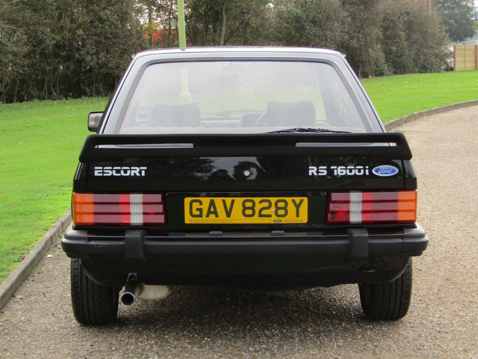 The rare RS1600i sold for almost five times its original value