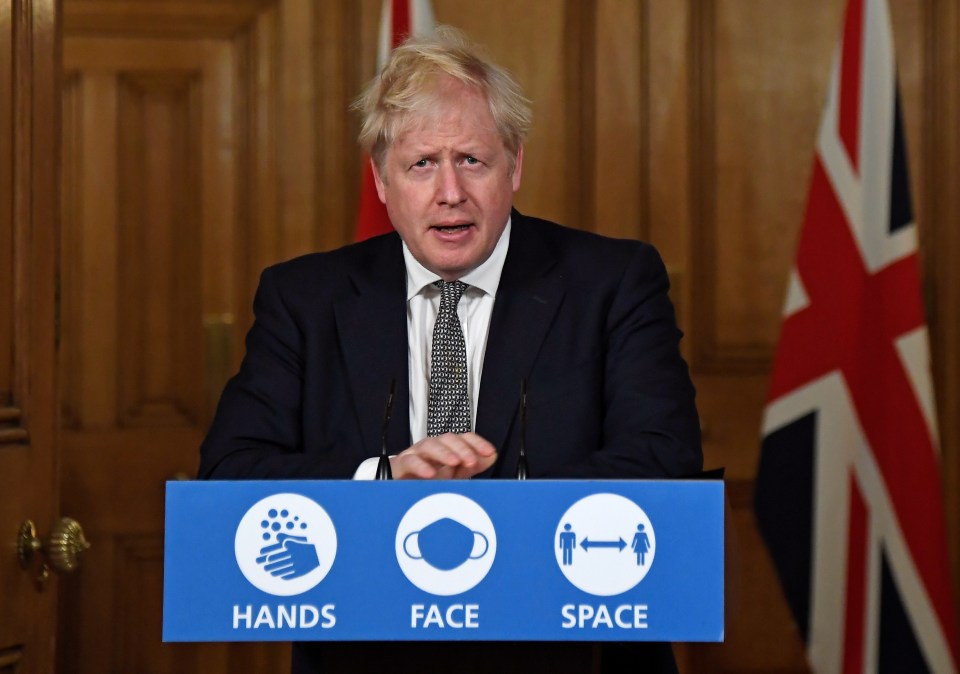 Boris Johnson made the U-turn after being told of horrifying plans