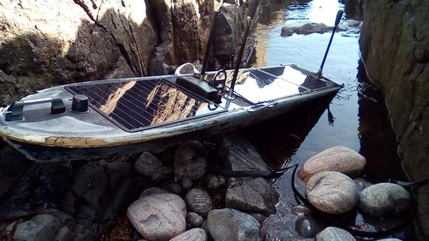 The boat was found washed up on the island of Tiree