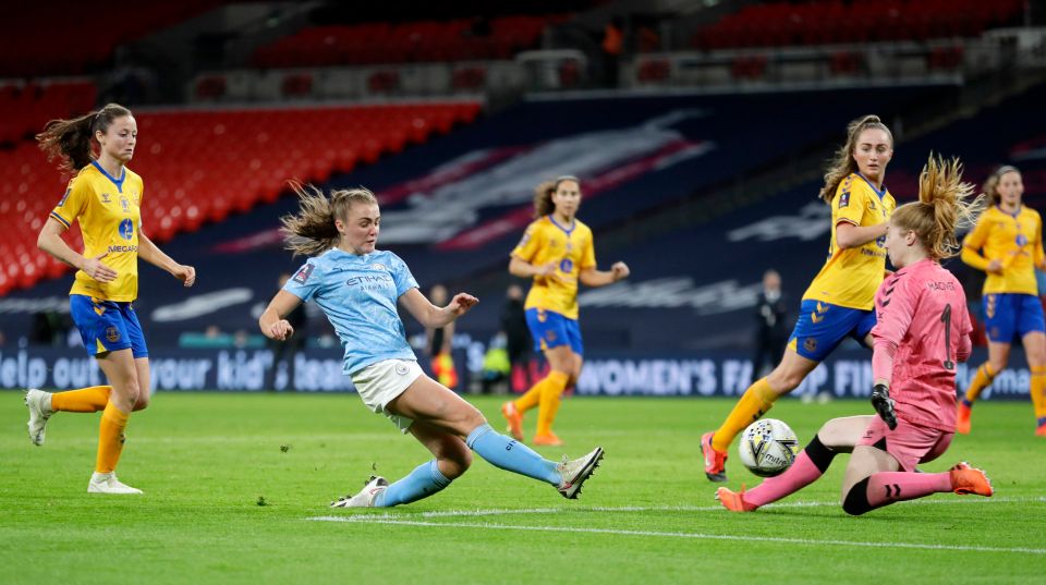 Georgia Stanway keeps her cool for the crucial breakthrough in extra time