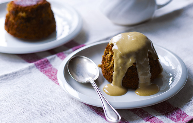 A sticky toffee apple pudding is the perfect dessert for the occasion