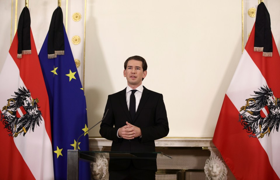 Austrian Chancellor Sebastian Kurz has been in talks with French President Emmanuel Macron