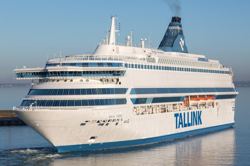 One vessel which fits the bill is the Estonian-owned Silja Europa cruise ship 