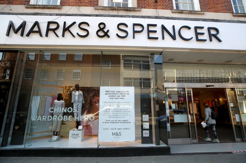 M&S has suffered the first loss in its 94-year history as a publicly-listed company due to dwindling sales during lockdown