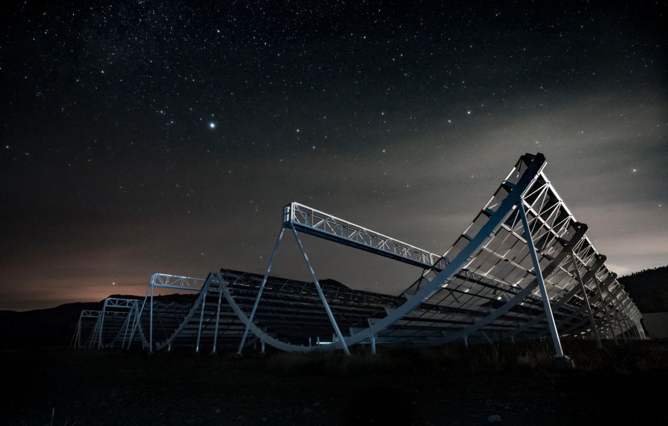 The CHIME telescope in China is one of several radio telescopes across the globe involved in the study of FRBs