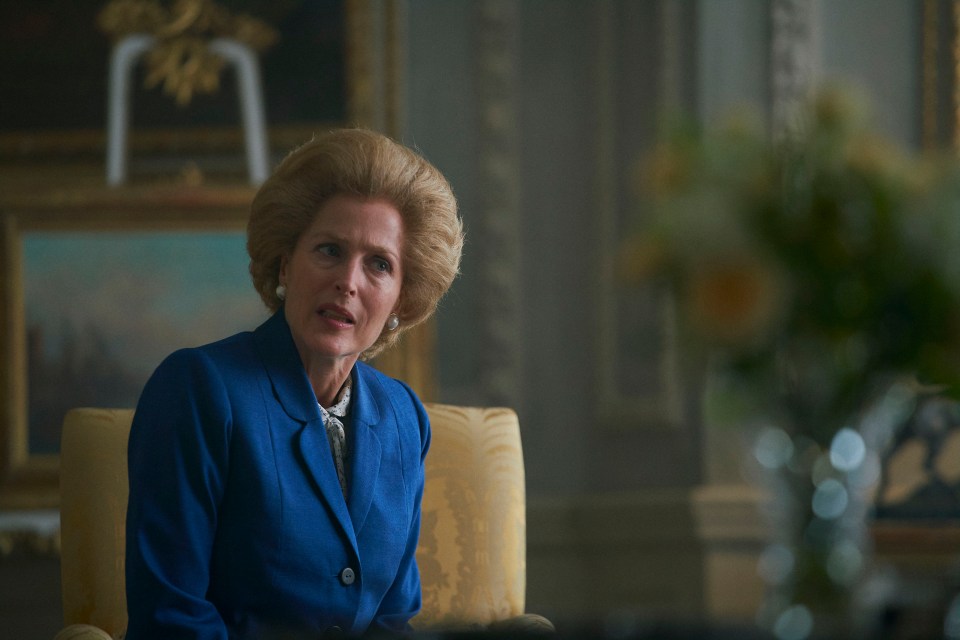 Margaret Thatcher, played by Gillian Anderson, is seen in The Crown failing to impress at Balmoral